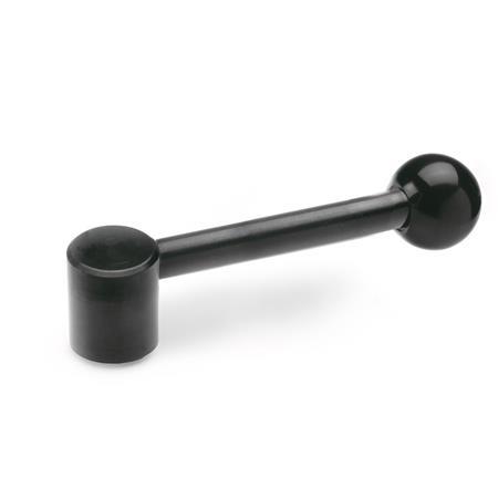 Tension Levers GN 212: Steel, Tapped or Plain Bore Type