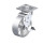 WN 22896.1 Roulettes à usage moyen en acier, roue / noyau en fonte, version légère Type de support: LF - Support pivotant avec plaque de montage, et frein de roue