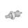 GN 817 Stainless Steel Indexing Plungers, Lock-Out and Non Lock-Out, with Multiple Pin Lengths Material: NI - Stainless steel
Type: GK - With threaded stem, with lock nut