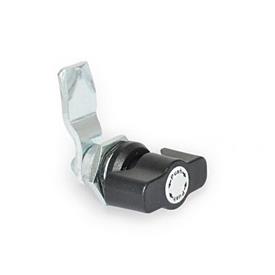 GN 115.9 Zinc Die-Cast Safety Cam Latches, with Operating Elements Type: KG - With wing knob