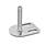 GN 43 Metric Thread, Stainless Steel Leveling Feet, Tapped Socket or Threaded Stud Type, with Slotted Mounting Hole, Rectangular Shape Type (Base): G3 - With rubber pad, vulcanized, black, with 2 slotted holes
Version (Stud / Socket): U - Without nut, internal hex at the top, wrench flat at the bottom