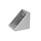 GN 30i Soportes angulares de zinc fundido a presión, para perfiles de aluminio (sistema modular i) Tipo: A - Sin accesorio
Tamaño: 80x80