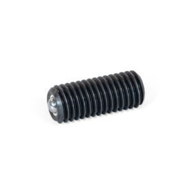GN 509.11 Billes porteuses en acier / inox, avec filetage externe, avec roulement à friction Matériau: ST - Acier