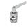 GN 490 Aluminum Swivel Clamp Connector Joints Type: B - With adjustable lever
Finish: MT - matte finish, tumbled finish