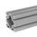 GN 10i Aluminum Profiles, i-Modular System, with Open Slots on All Sides, Profile Type Heavy Profile size: I-80808S
Finish: N - Anodized finish, natural color