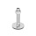 GN 41 Pieds de machine en pouces en inox, à goujon fileté ou taraudé en pouces Type (base): D3 - Avec sous-couche en caoutchouc, vulcanisé, noir
Version (Goujon/Douille): UK - Avec écrou hexagonal interne en haut, réglage par clé plate en bas