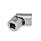 DIN 808 Steel Universal Joints with Needle Bearing, Single or Double Jointed Bore code: V - With square
Type: EW - Single jointed, needle bearing