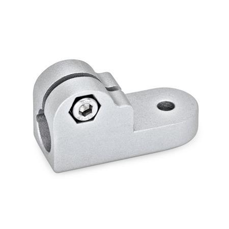 GN 275 Aluminum Swivel Clamp Connectors Finish: BL - Plain finish, Matte shot-blasted finish