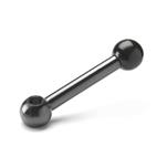 Steel Ball Levers, Tapped or Plain Bore Type