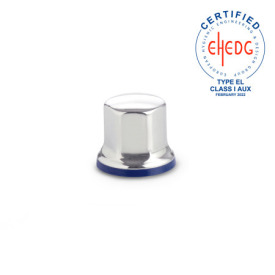 GN 1580 Écrous en inox, conception hygiénique Finition: PL - Finition polie (Ra < 0,8 µm)<br />Matériau de l'anneau d'étanchéité: H - H-NBR