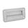 GN 7332 Stainless Steel Gripping Trays, Screw-In Type Type: A - Mounting from the operator's side (for identification no. 2 with four countersunk sealing screws)
Identification no.: 1 - Without seal
Finish: GS - Matte shot-blasted finish