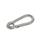 GN 5299 Steel / Stainless Steel Carabiners Type: E - Closed eye
Material: A4 - Stainless steel