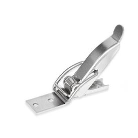 GN 832.3 Steel / Stainless Steel Toggle Latches Material: NI - Stainless steel