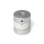 Aluminum Oldham Couplings, Hub with Set Screw, with Metric or Inch Bores