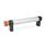 GN 331 Aluminum Tubular Handles, with Power Switching Function Finish: EL - Anodized finish, natural color
Type: T0 - Without button
Identification no.: 2 - With emergency stop
