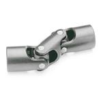 Steel Universal Joints, Single or Double Jointed