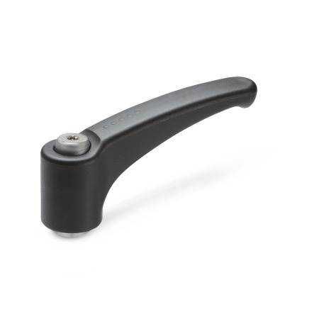 Adjustable Levers EN 604.1: Plastic, Tapped Type, with Stainless Steel Components, Ergostyle®