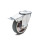 EN 22885 Steel Medium Duty Casters, Polyurethane Wheel Tread, Aluminum Wheel Core, Light Version Bearing type: K - Annular ball bearing
Bracket type: RF - Swivel bracket with center hole, with total lock brake
Coding: L - Light version
Bracket material: STE - Steel sheet metal