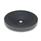 GN 323 Aluminum Solid Disk Handwheels, Black Powder Coated, with or without Revolving Handle Bore code: B - Without keyway
Type: A - Without revolving handle