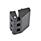 EN 154 Plastic Hinges Type: D - 2x2 threaded studs