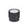 GN 726.1 Aluminum Knurled Control Knobs, Straight Shoulder, Plain Bore or Collet Type Type: S - With scale 0...9, 20 graduations
Identification no.: 1 - With set screw