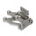 GN 7237 Charnières multi-joint en inox, invisible, avec angle d'ouverture de 180° Type: L - Équerre de montage à gauche