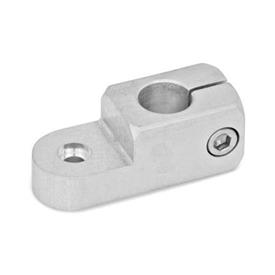 GN 482 Aluminum, Swivel Mounting Clamps Finish: MT - Matte, tumbled finish<br />Type: P - Clamping bore parallel to the swivel axis