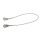 GN 111.2 Stainless Steel AISI 304 Retaining Cables, with Mounting Tabs or Loops Type: C - With 2 mounting tabs
Color: BL - Plain finish