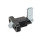 GN 724.2 Steel / Stainless Steel Cam Action Indexing Plungers, with Chamfered Pin, with Mounting Flange Type: A - Latch arm position perpendicular to the flange
Identification no.: 1 - Chamfer, top
Material / Finish: SW - Black, RAL 9005, textured finish