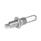 GN 717 Stainless Steel Indexing Plungers, Non Lock-Out, with Pull Ring / with Wire Loop Type: DK - With wire loop, with lock nut
Material: NI - Stainless steel