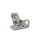 GN 801.3 Soporte del sensor de acero inoxidable, para liberación rápida con base horizontal, con / sin sensor Tipo: V - Para brida de apriete con palanca de tensión vertical
Indentificación núm.: 1 - Con sensor de proximidad