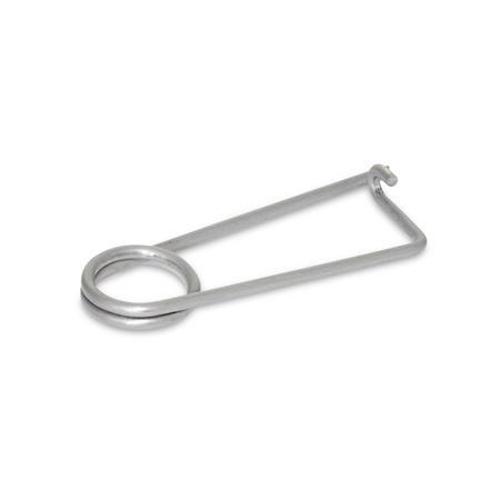 Small mini Super strong fine solid stainless steel spring snap
