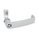 Steel Cam Latches, with Cabinet U-Handle, Operation with Socket Key