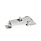 GN 831 Steel / Stainless Steel Toggle Latches Type: SV - For safety with padlock
Material: NI - Stainless steel
Identification No.: 1 - Long type