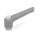 WN 303.1 Plastic Adjustable Levers, Tapped or Plain Bore Type, with Stainless Steel Components, with Push Button Lever color: GS - Gray, RAL 7035, textured finish
Push button color: G - Gray, RAL 7035