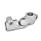 GN 284 Aluminium, noix de serrage articulées Type: T - Réglage par division de 15° (dentelures)
Finition: BL - Finition blanc, Finition grenaillée mate
