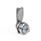 GN 115 Loquets à came en inox, manipulation par clé à douille, classe de protection IP 69k Type: AV8 - Avec quatre méplats extérieurs