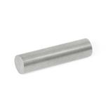 Unshielded Raw Magnets, Aluminum-Nickel-Cobalt, Rod-Shaped, without Hole