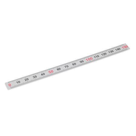 GN 711 Metric Size, Plastic or Stainless Steel Rulers, with Self-Adhesive Backing Material: KUS - Plastic
Type: W - Figures horizontally arranged (Figure sequences L, M, R)
Figure sequences: L