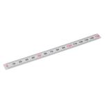 Metric Size, Plastic or Stainless Steel Rulers, with Self-Adhesive Backing