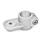 GN 274 Aluminum, Swivel Clamp Connectors Type: MZ - With centering step
Finish: BL - Plain finish, Matte shot-blasted finish