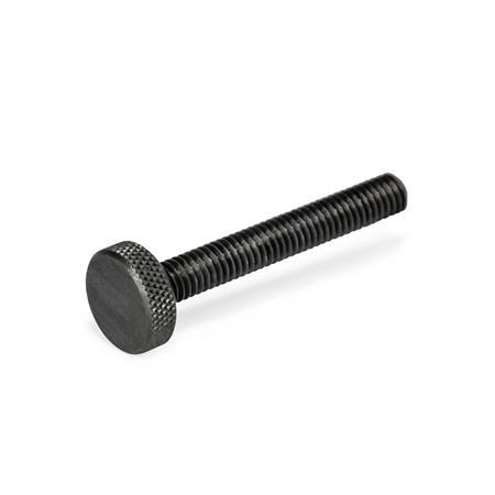 Stainless Steel M3 M4 Knurled Thumb Screws Hand Grip Knob Bolts Cylindrical Head