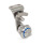 GN 115.8 Loquets à crochet en inox, manipulation par clé à douille, classe de protection IP65k Type: AD7 - Avec trois méplats extérieurs
Matériau: N - Inox
N° d'identification: 2 - Avec support de verrouillage