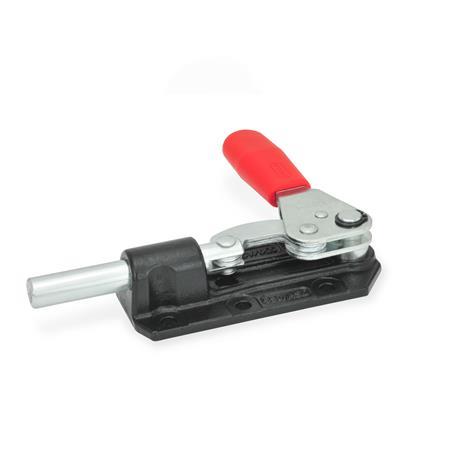 GN 844 Steel Push-Pull Type Toggle Clamps, Heavy Duty Type: ASD - Clamping by turning handle counter-clockwise