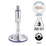 Stainless Steel Leveling Feet, EHEDG / 3-A and DGUV Certified, with Mounting Holes, Hygienic Design
