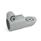 EN 276.9 Plastic Swivel Clamp Connectors Type: OZ - Without centering step (smooth)
Color: GR - Gray, RAL 7040, matte finish