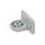 EN 272.9 Plastic Swivel Clamp Connector Bases Type: OZ - Without centering step (smooth)
Color: GR - Gray, RAL 7040, matte finish
x<sub>1</sub>: 40