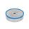 GN 7090 Disques de support en inox, à trou taraudé, conception hygiénique Matériau de l'anneau d'étanchéité: E - EPDM