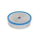 Stainless Steel Holding Disks, with Tapped Hole, Hygienic Design