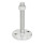 GN 23 Metric Thread, Stainless Steel Leveling Feet, Tapped Socket or Threaded Stud Type, with Turned Base, with Mounting Holes Type (Base): D1 - Fine turned, with rubber pad inlay, black
Version (Stud / Socket): TK - With nut, wrench flat at the bottom
